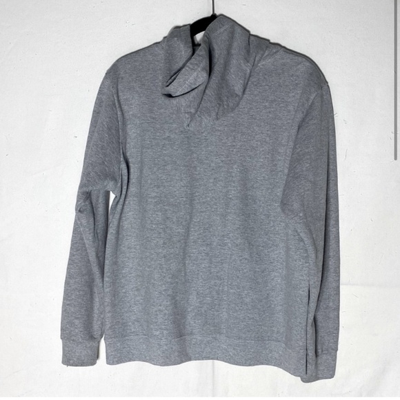 Gildan Heavy Blend Classic Grey Boyfriend Zip Hoodie L - Picture 2 of 14